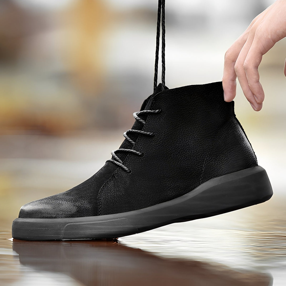 Allen - Stylische hohe Sneakers