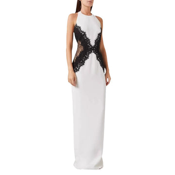 Kathryn - Raffiniertes Halterneck-Maxikleid