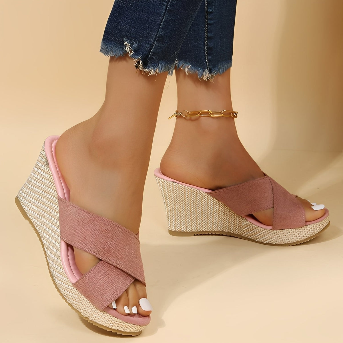 Julie - Modische und bequeme Damen-Keilsandalen