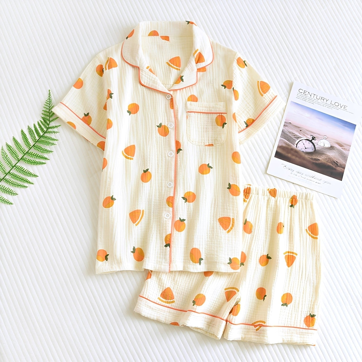 Mariah - Bequemes, Ungezwungenes Pyjama-Set