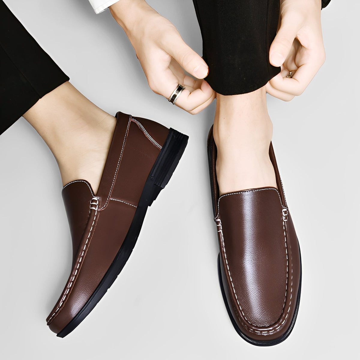 Walters - Moderne leichte Loafer
