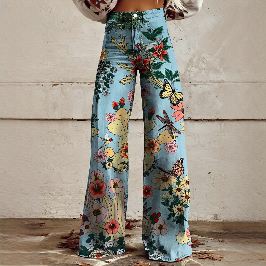 Shannon - Modische Hose mit weitem Bein