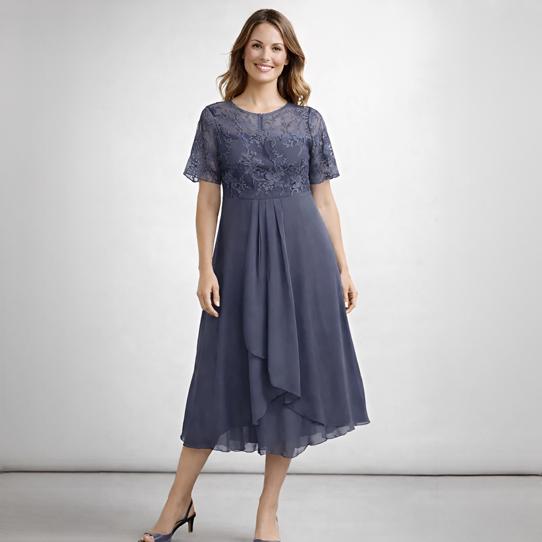 Floraine - Stilvolles Damenkleid
