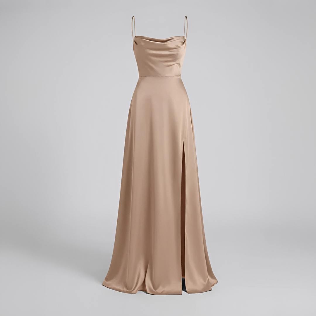 Glenda - Elegant fließendes Damenkleid