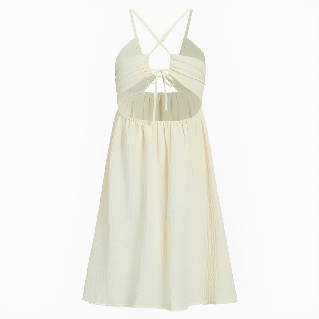 Edna - Schickes Midikleid mit offenem Rücken