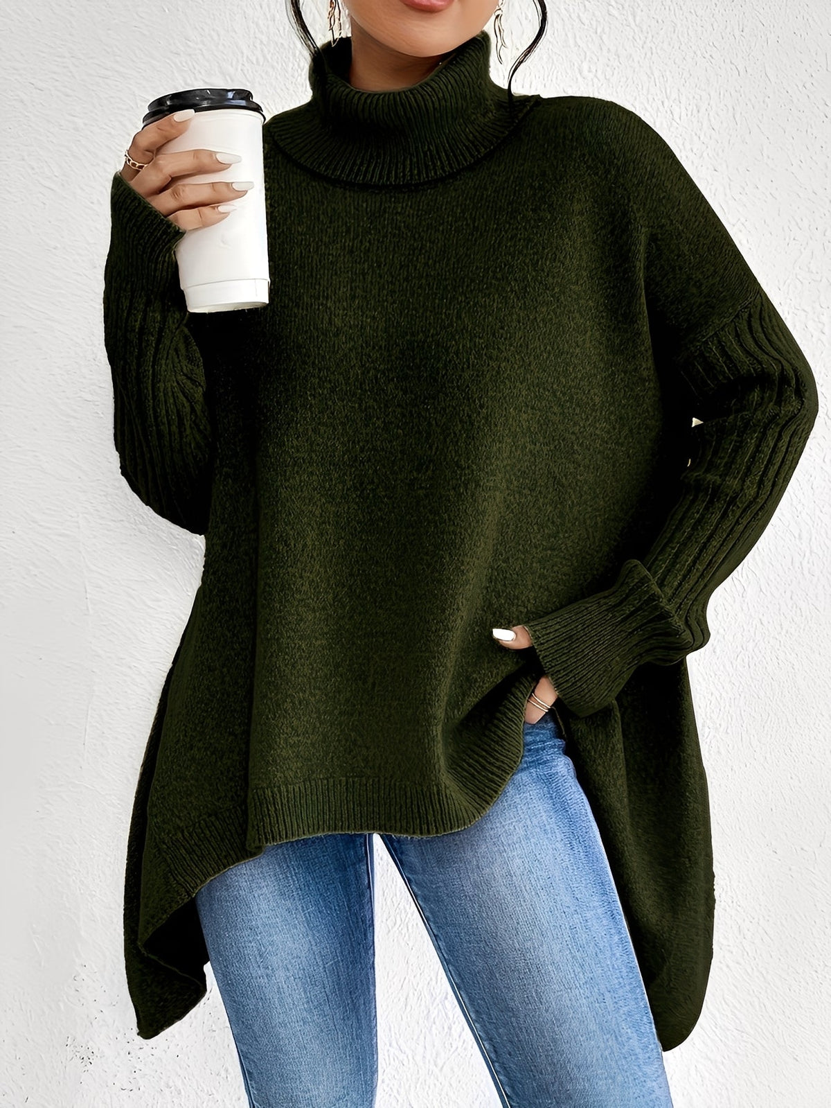 Jessica - Bequemer Rollkragenpullover für Damen