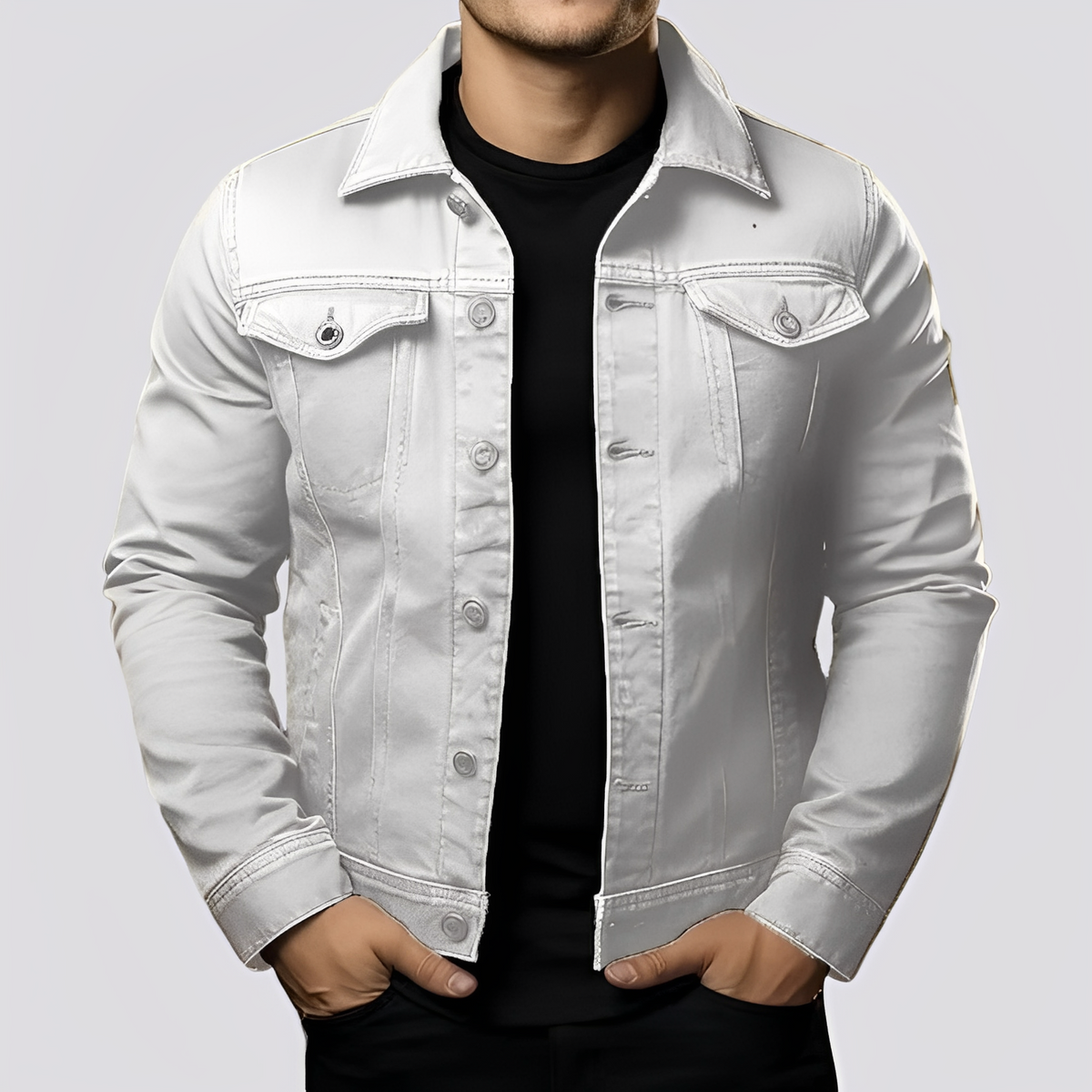 Maxwell - Klassische Herrenjacke aus strapazierfähigem Material