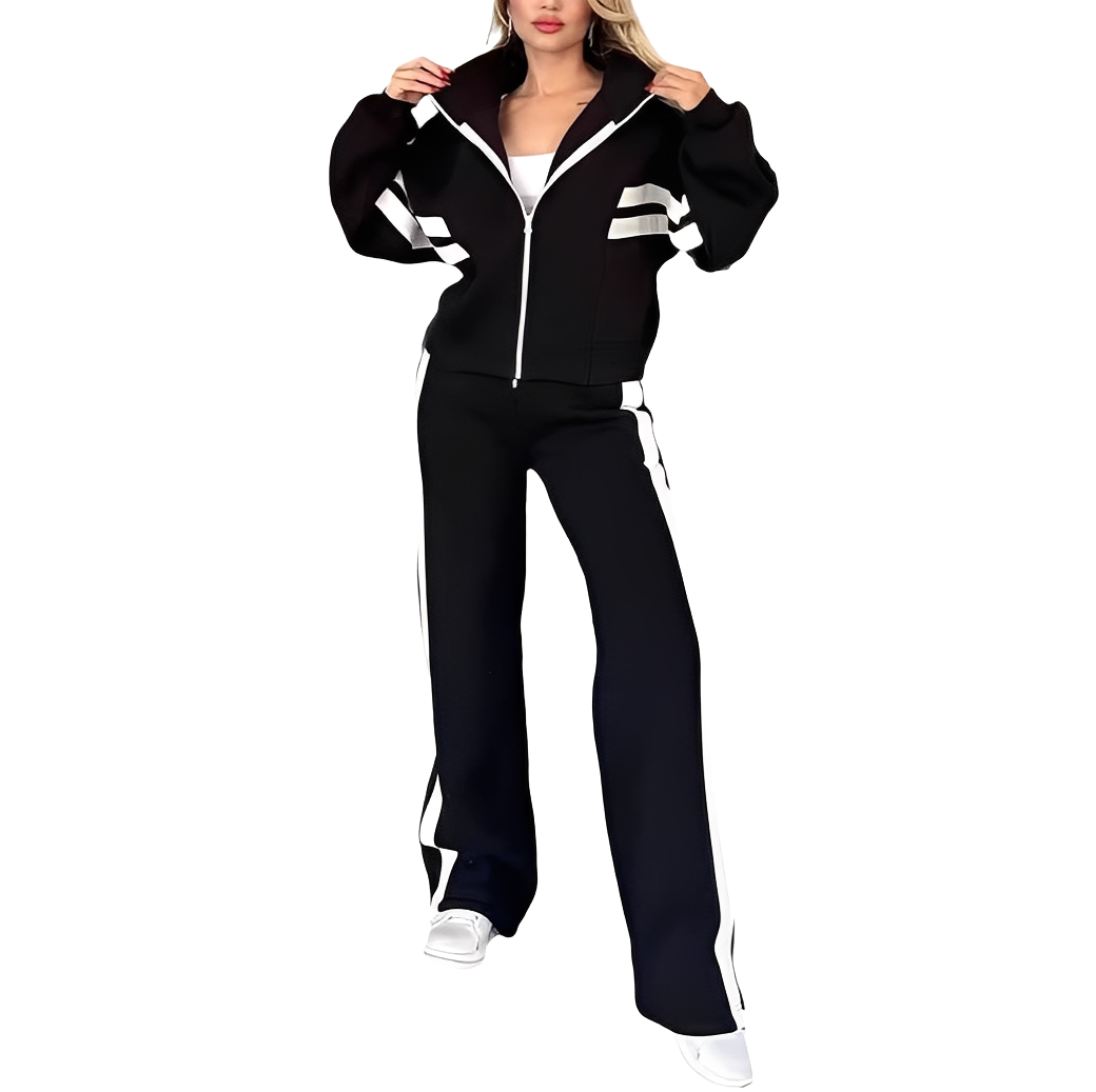 Maddie - Elegantes zweiteiliges Sportset für Frauen
