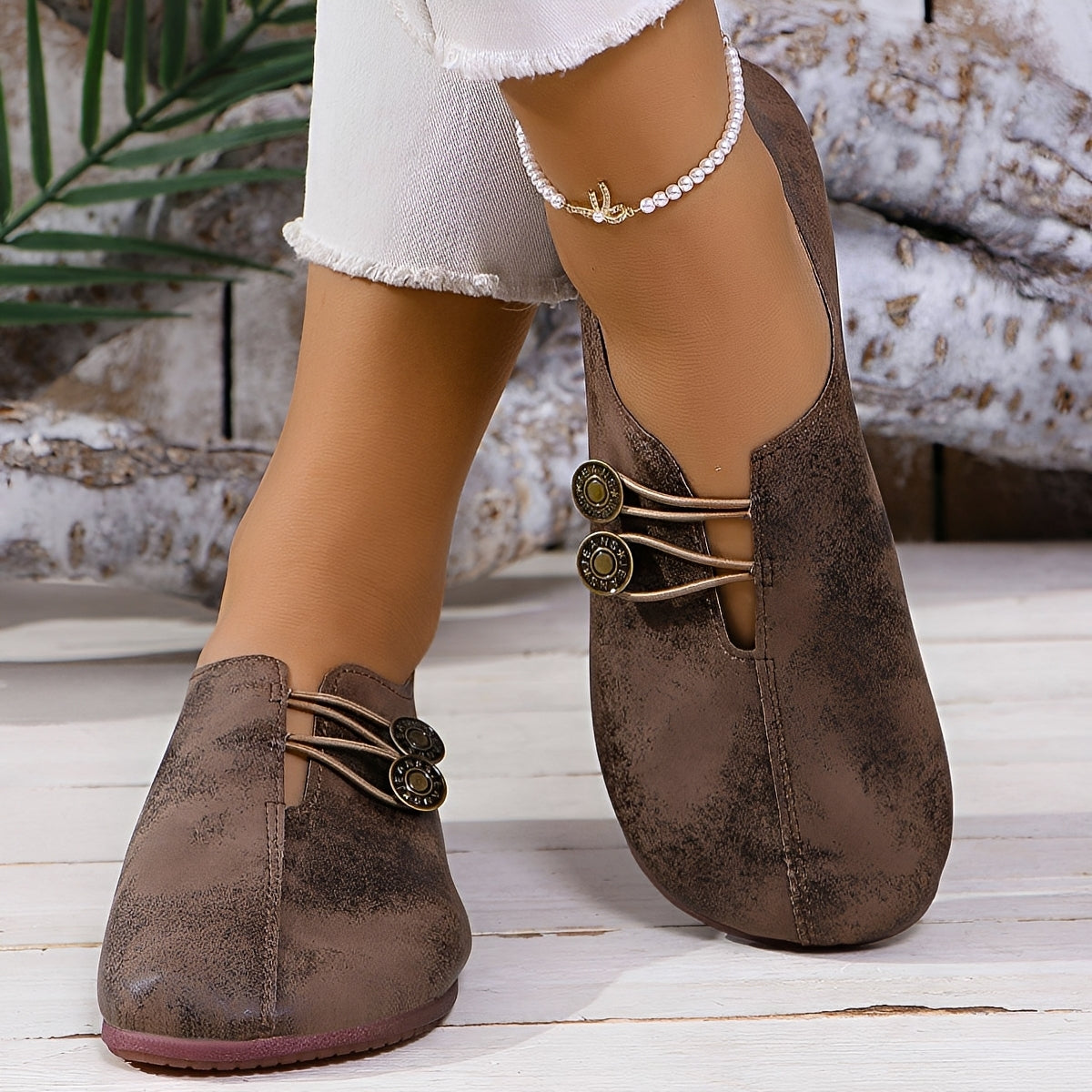 Monica - Stilvolle, weiche flache Schuhe für Damen