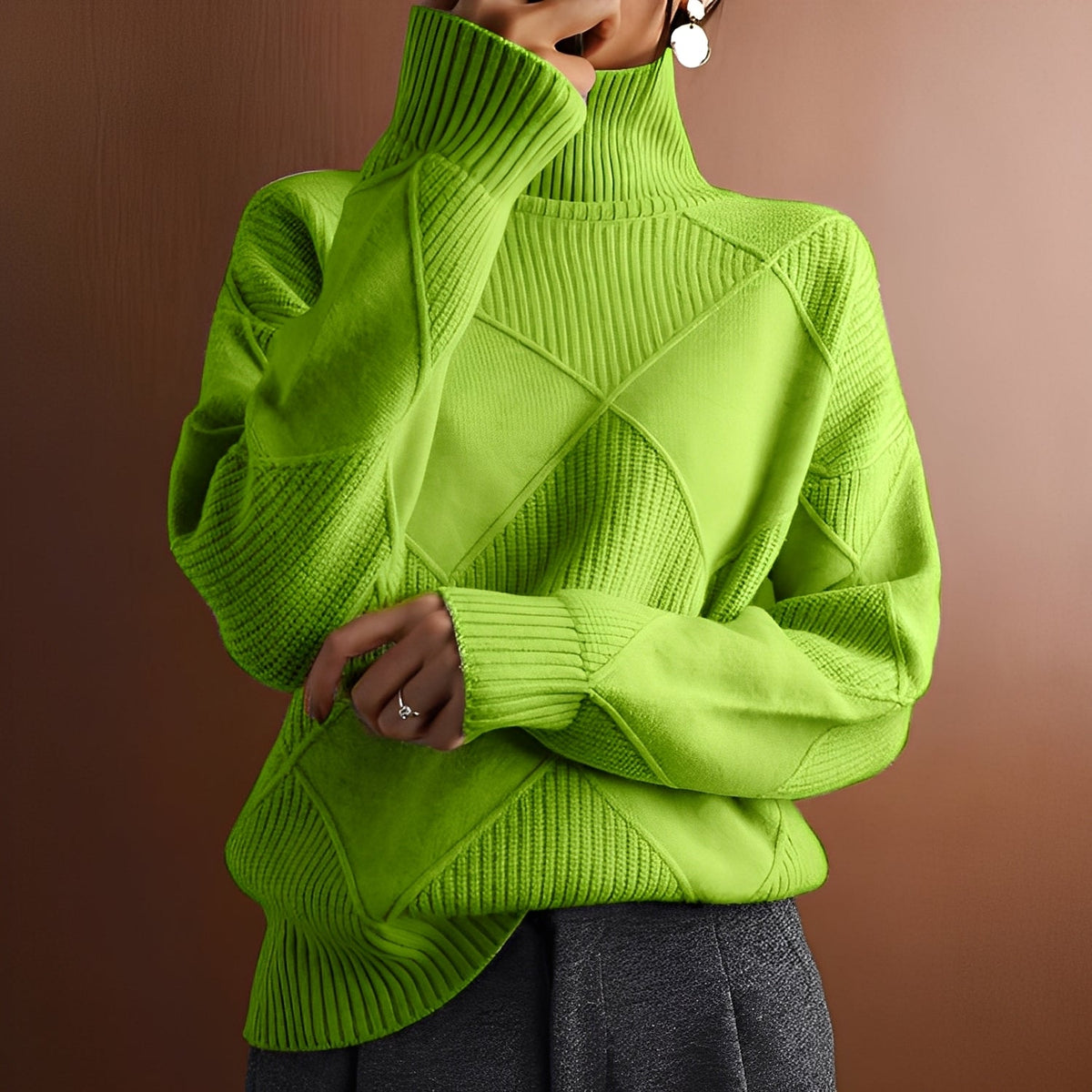 Morgan - Moderner Rollkragenpullover