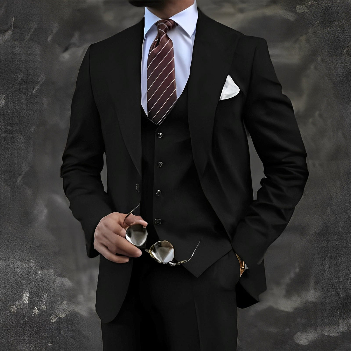Elwyn - Elegantes Anzug-Set in drei Teilen