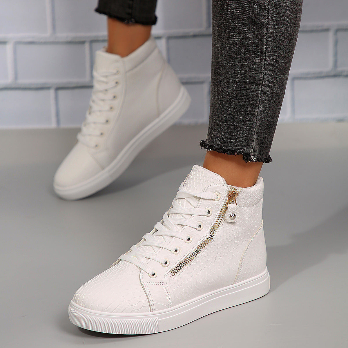 Daniella - Stilvolle Sneakers mit Reißverschluss für Damen