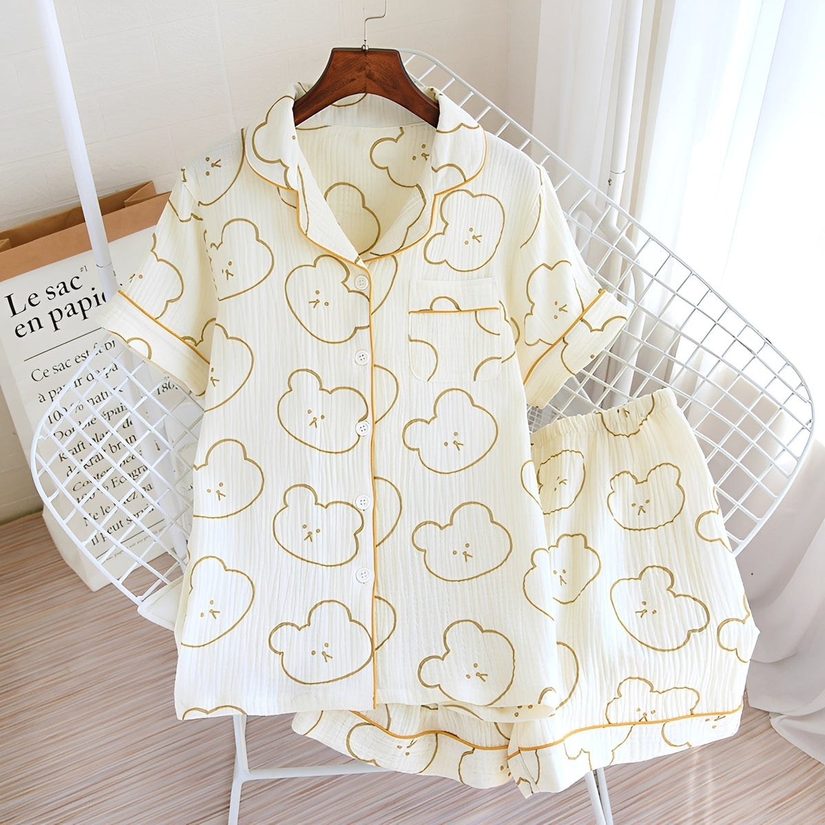 Mariah - Bequemes, Ungezwungenes Pyjama-Set