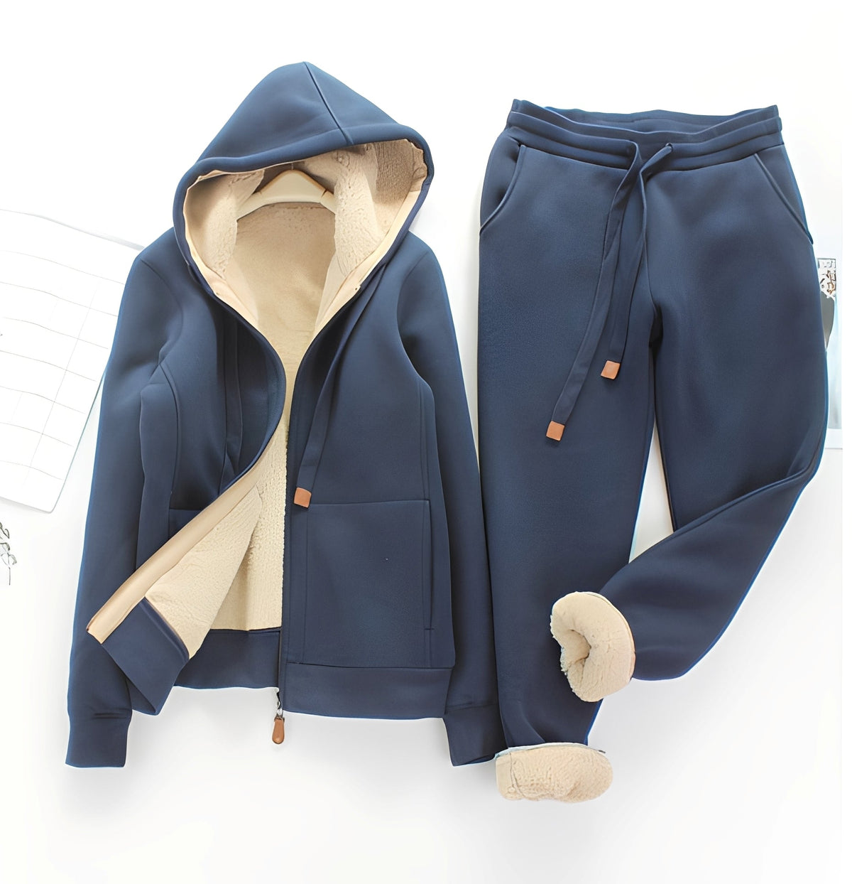 Nadine - Hoodie und Winterjogginghose Set