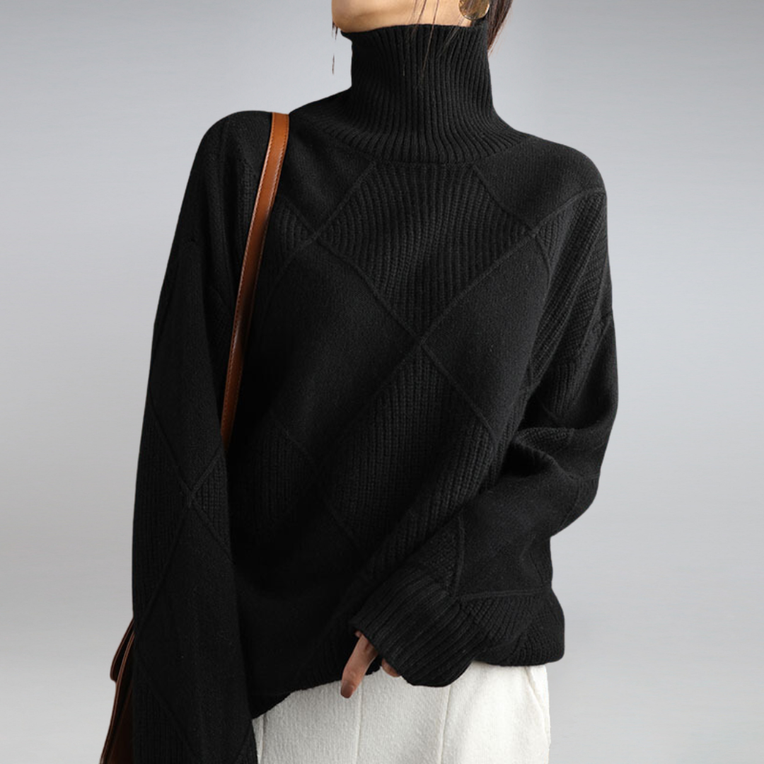 Camille - Eleganter und komfortabler Rollkragenpullover