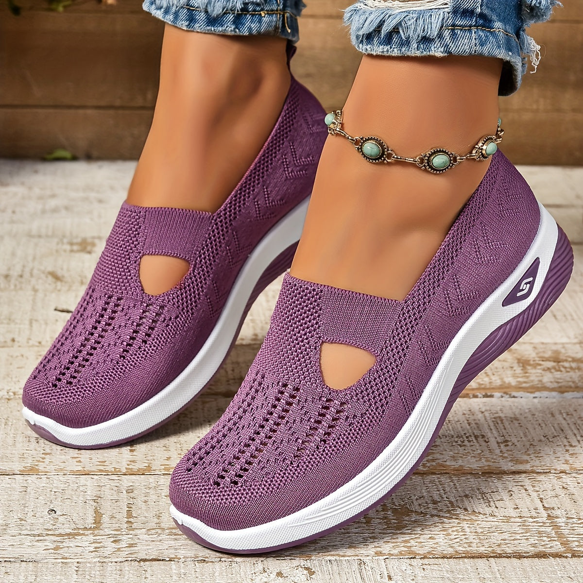 Beth – Damen orthopädische Sneakers mit bequemer Sohle