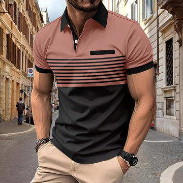 Thomas - Schickes, figurbetont geschnittenes Herren-Poloshirt