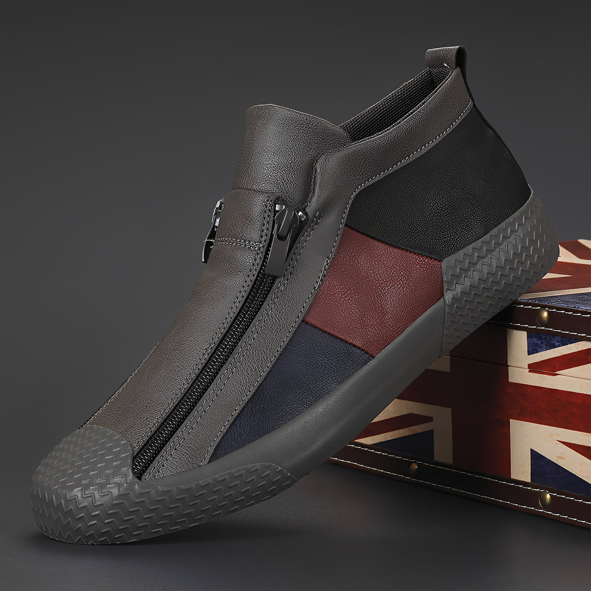 Alex - Stilvolle Sneakers mit Colour-Blocking für Herren
