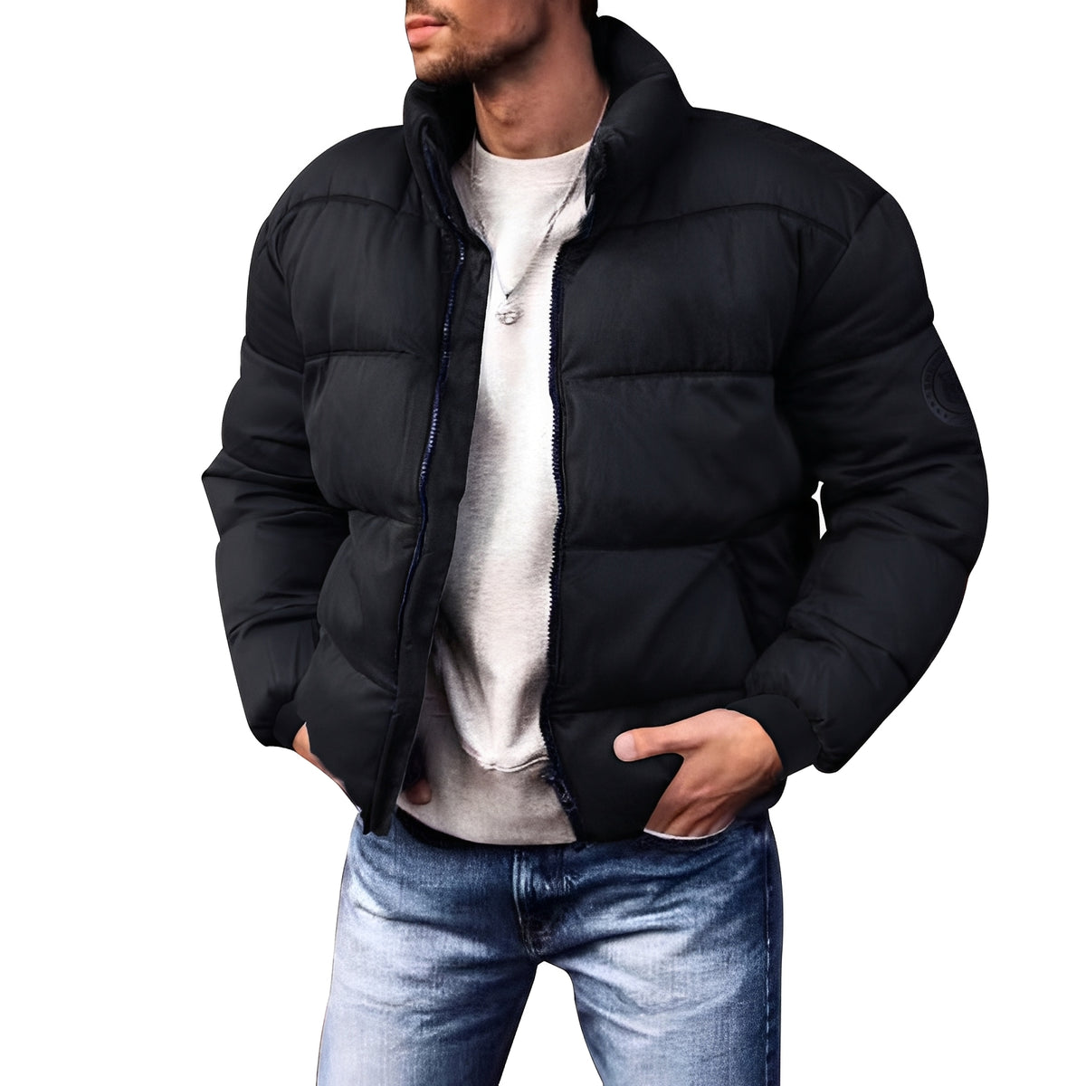 Richard - Lässige, wattierte Steppjacke für Herren