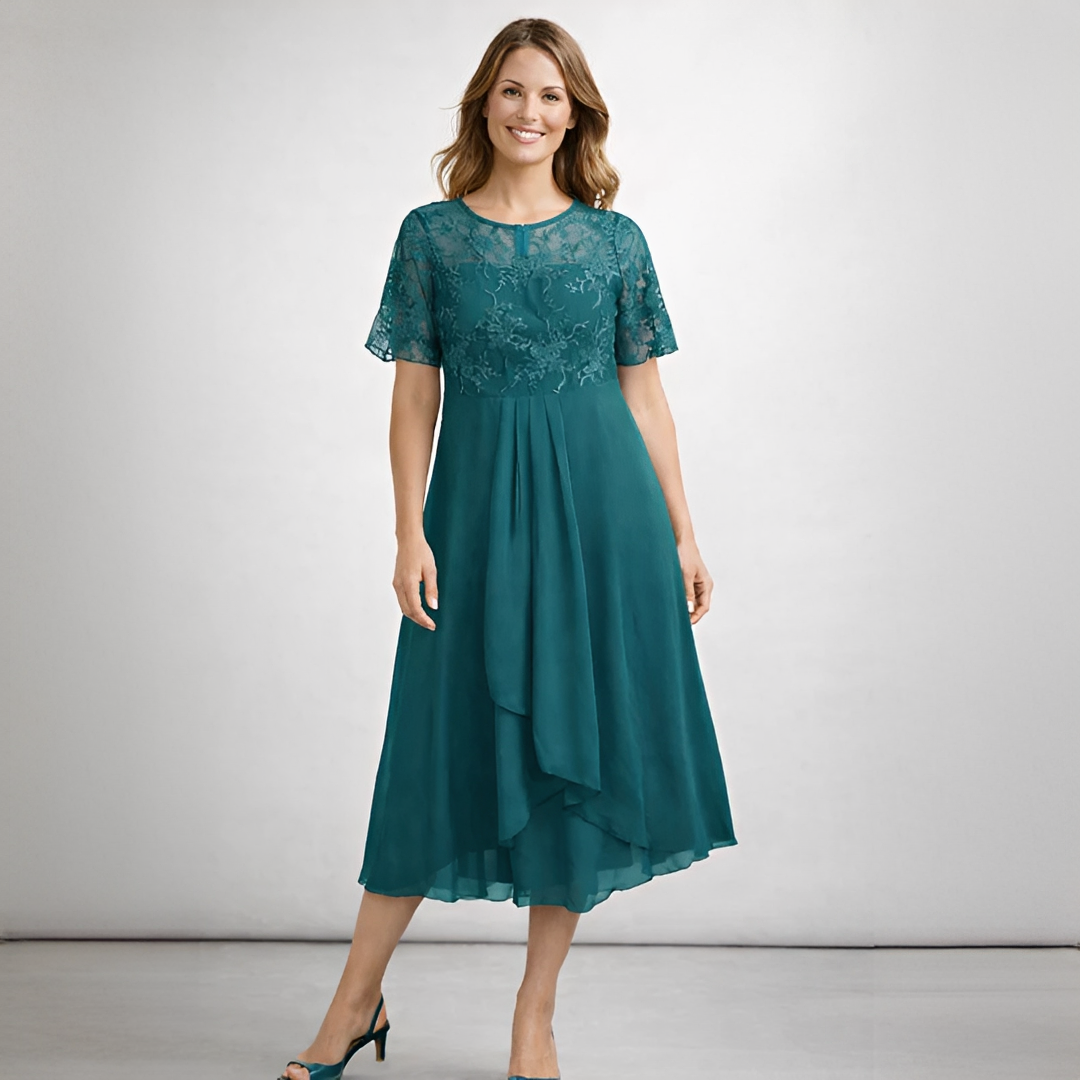 Floraine - Stilvolles Damenkleid