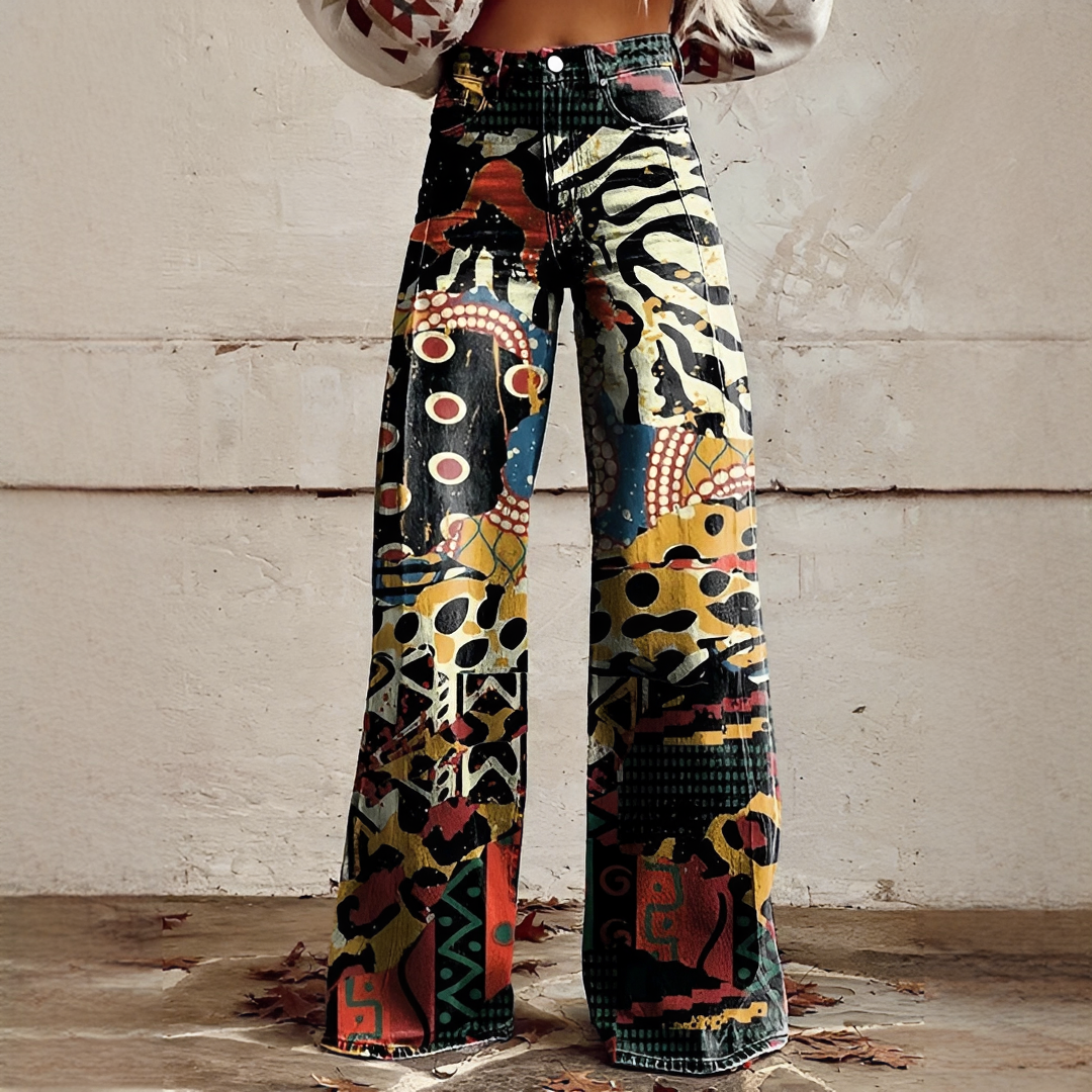 Shannon - Modische Hose mit weitem Bein