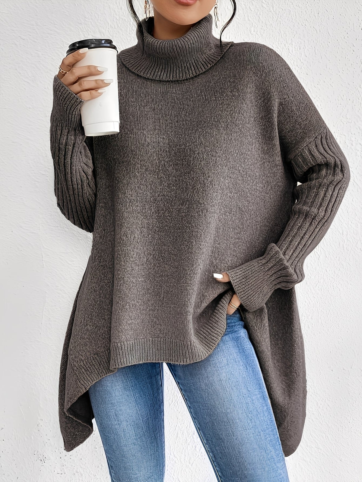 Jessica - Bequemer Rollkragenpullover für Damen