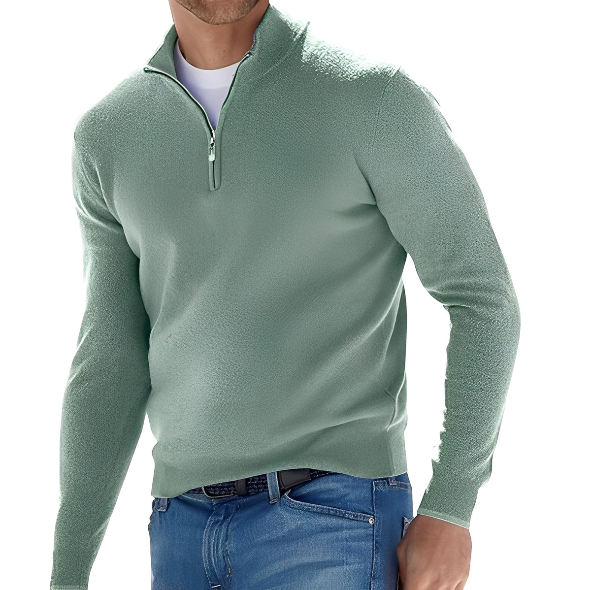 Bequemer warmer Pullover für kühle Tage
