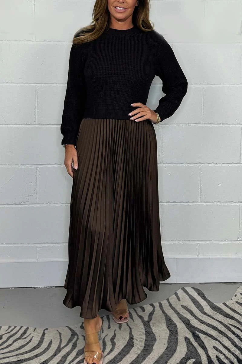 Jamie – Bequemes Damen-Kleid mit Falten