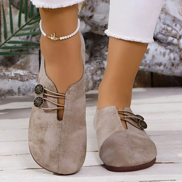 Monica - Stilvolle, weiche flache Schuhe für Damen