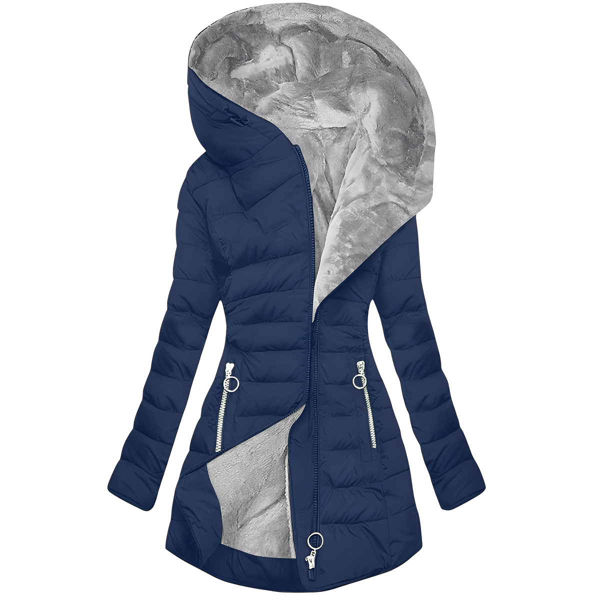 Jasmine - Trendige Damenjacke mit Kapuze
