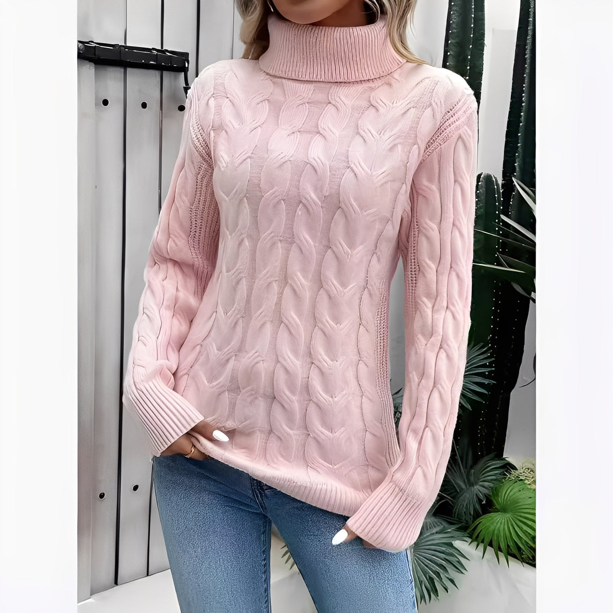 Amélie – Warmer Damenrollkragenpullover