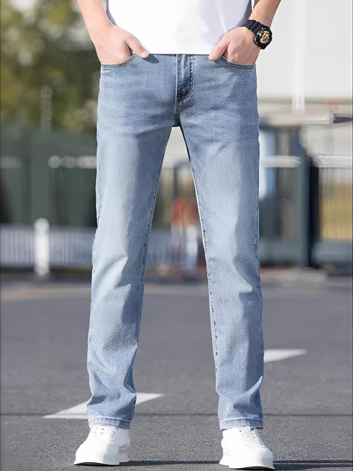 Jeremy - Dehnbare Skinny Jeans für Herren
