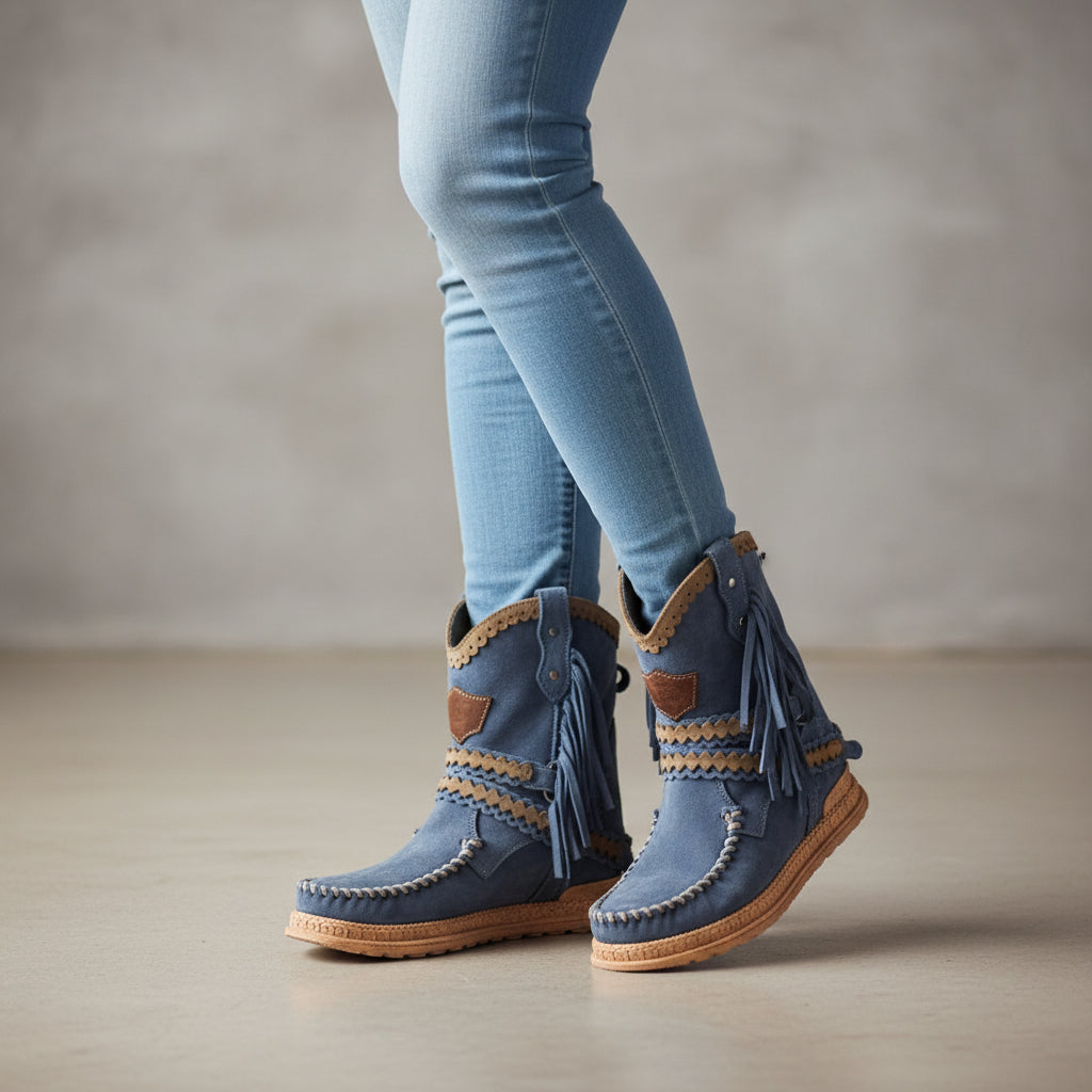Brianna - Stilvolle Boho-Stiefeletten