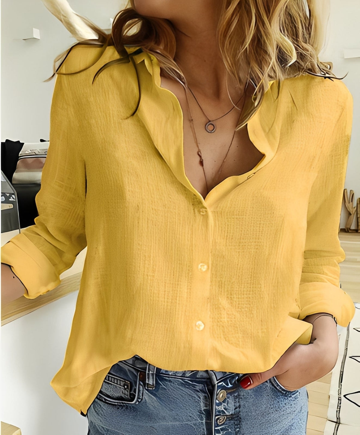 Sandra – Damen Langarmshirt – Entspannt und bequem