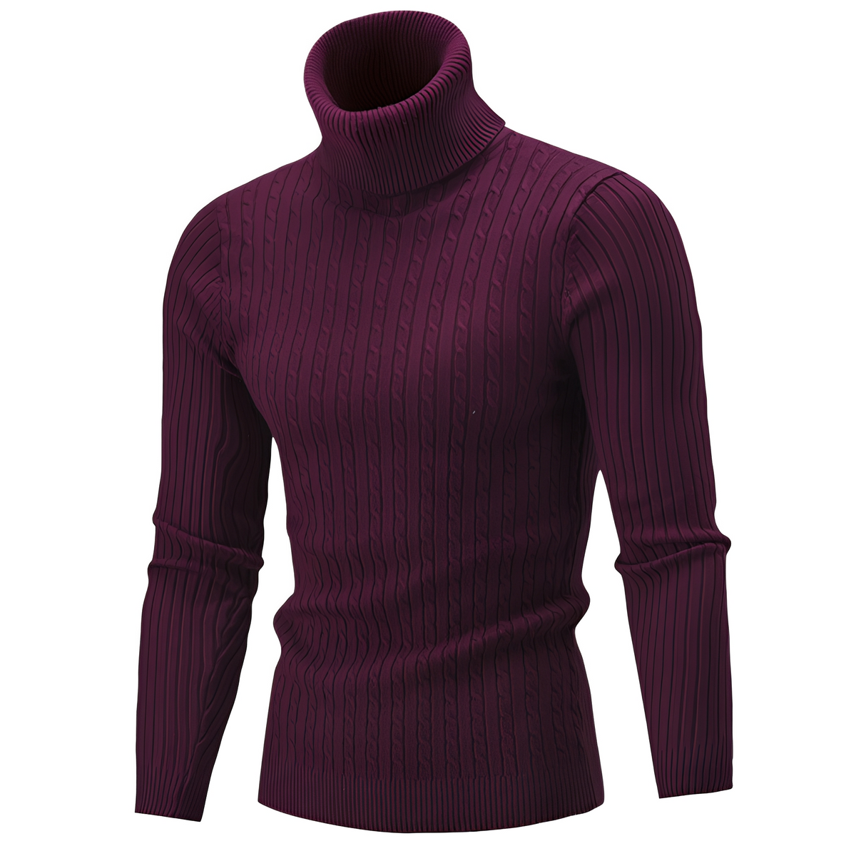 Patrick – Eleganter Rollkragenpullover für Herren