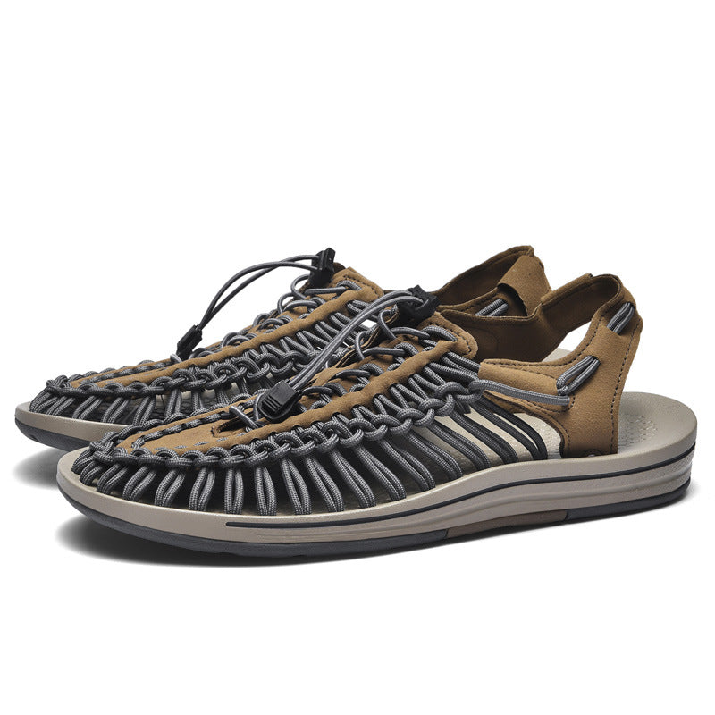 Jeremy - Stilvolle Outdoor-Slipper-Sandalen für Herren