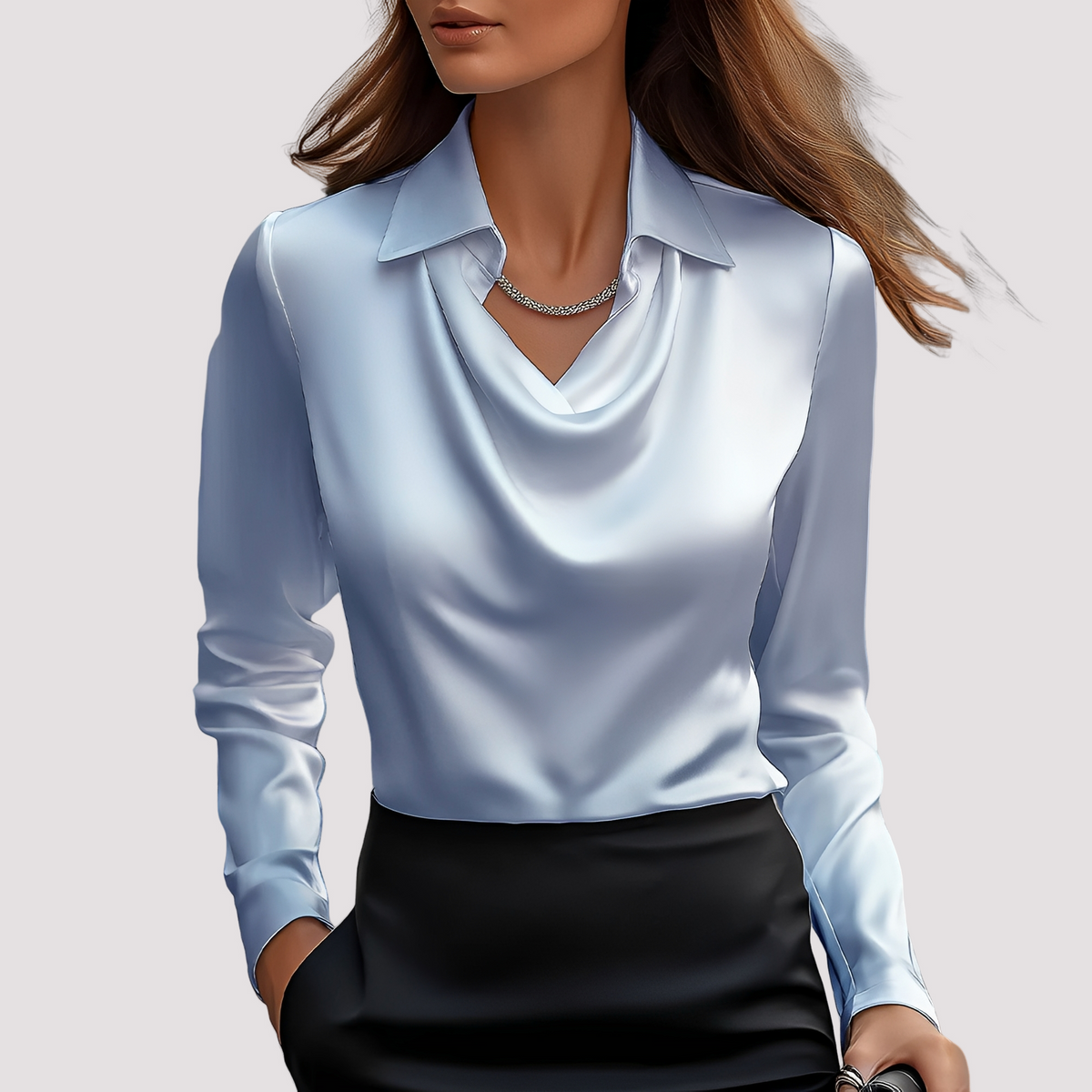 Eleanor - Elegante Hemdbluse für Damen