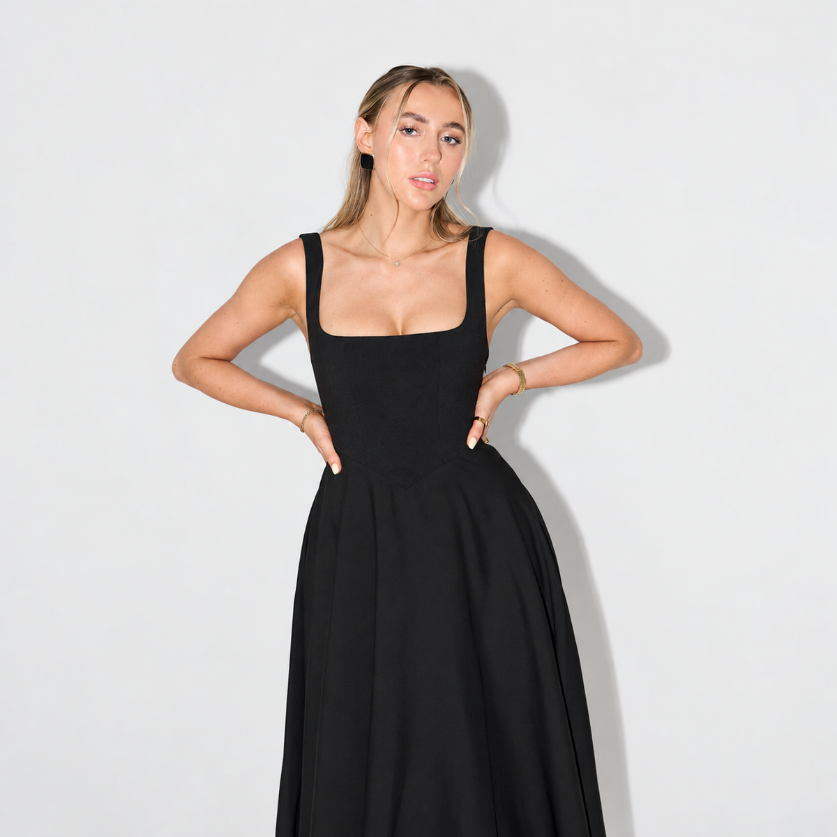 Melisandre - Midi Kleid Damen, Elegant & Vielseitig