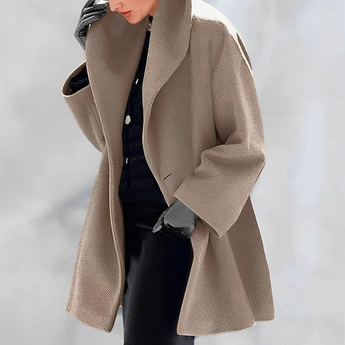 Verlie - Eleganter und warmer Kapuzenmantel