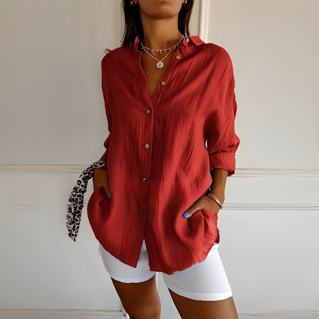 Shanelle - Trendige Damen-Sommerbluse
