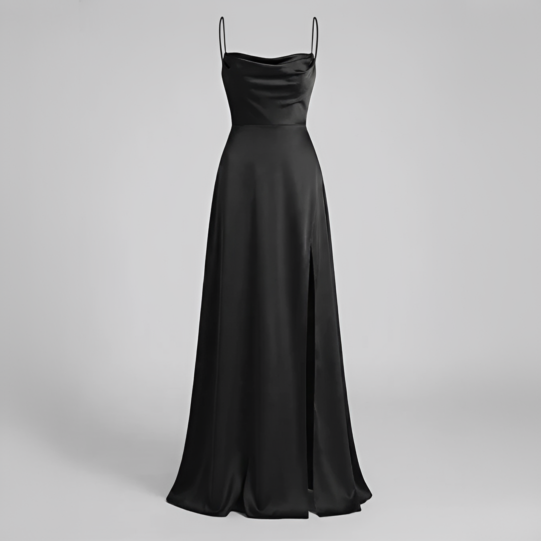 Glenda - Elegant fließendes Damenkleid