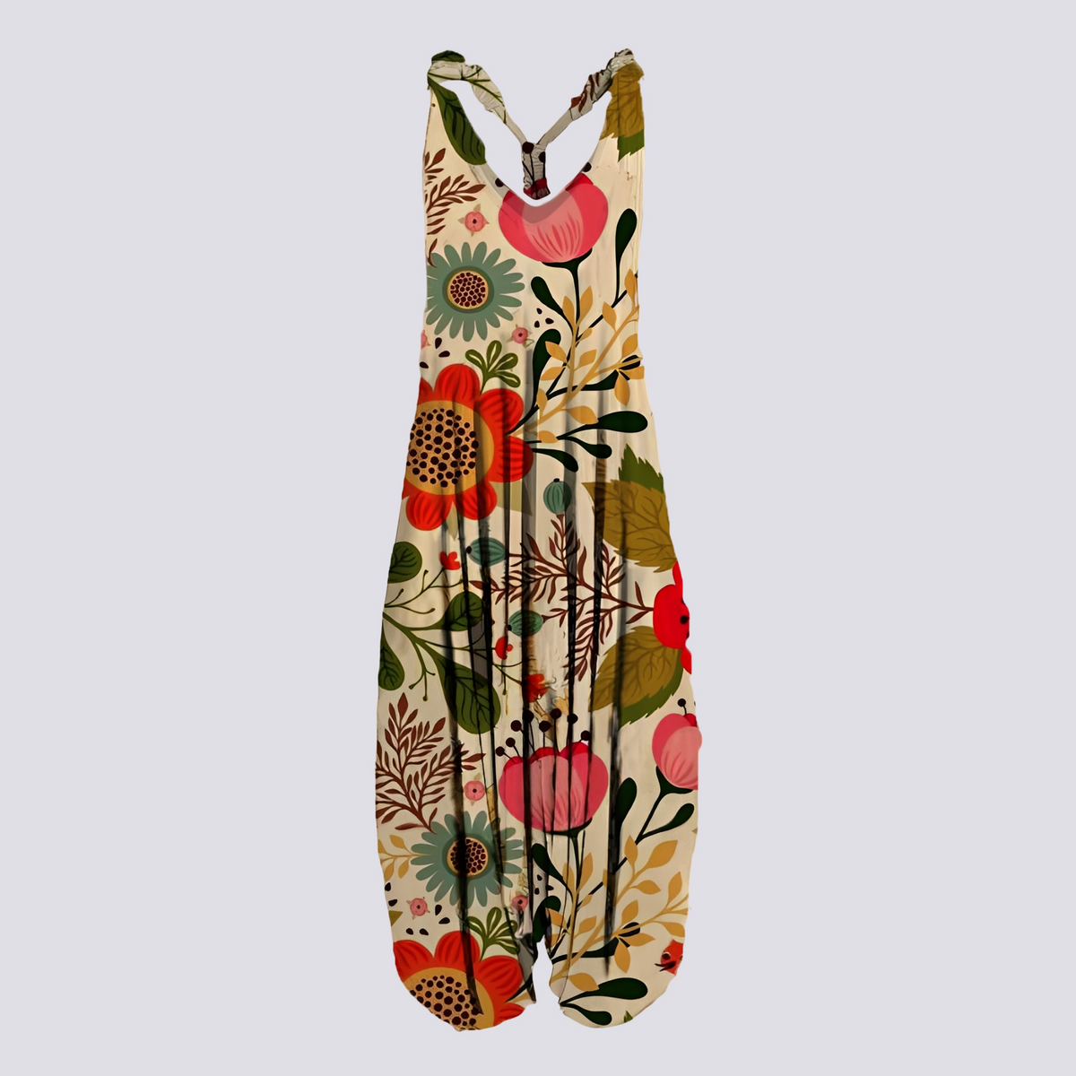 Jennifer - Bequemer ärmelloser Jumpsuit