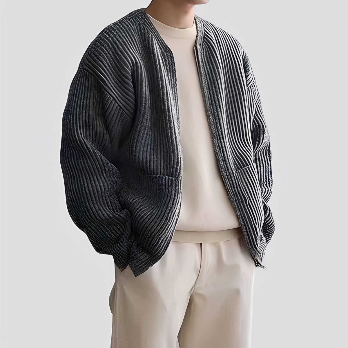 Willy - Komfortable Jacke mit Zipper