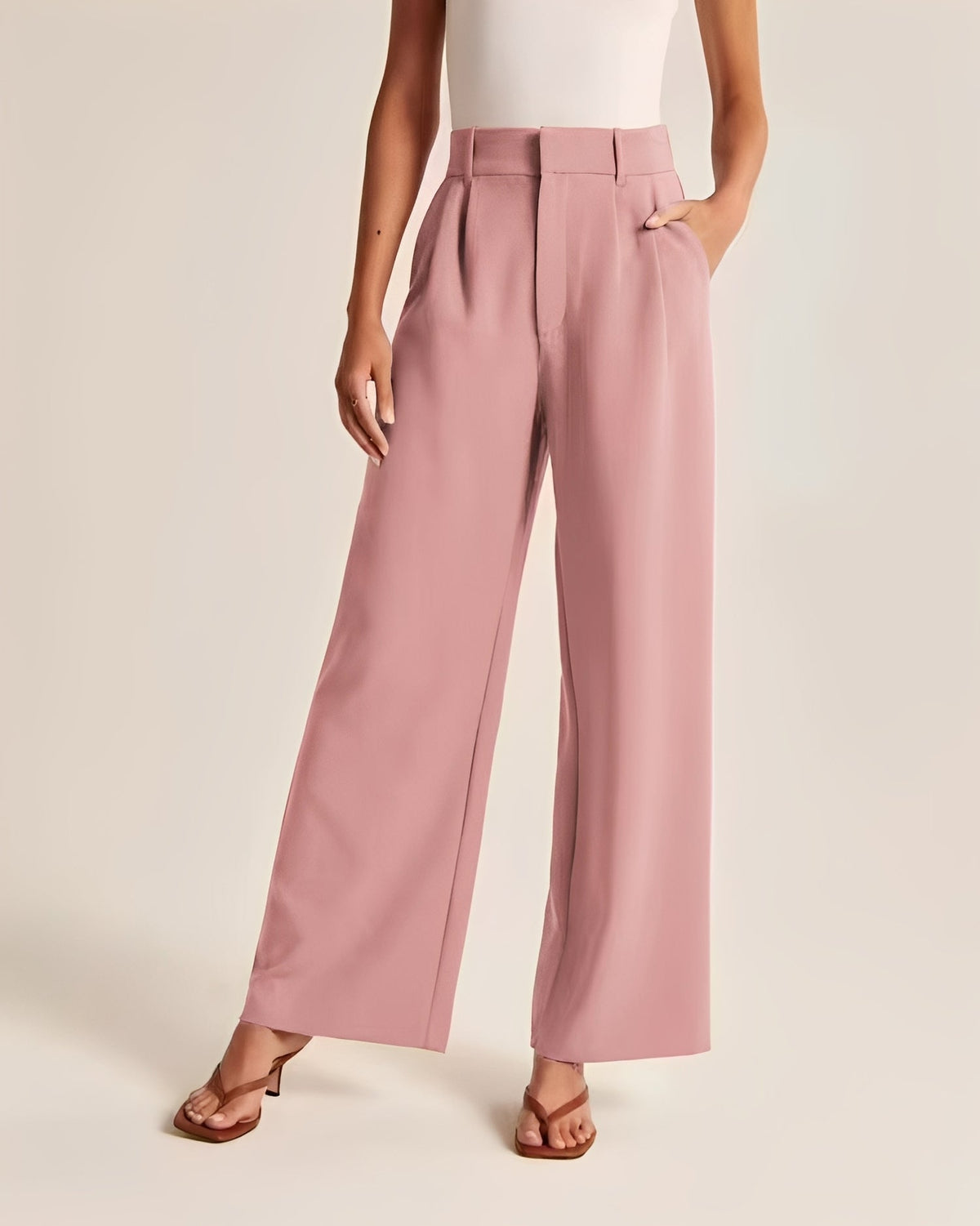 Ruth - Elegante Damenhose mit weitem Bein