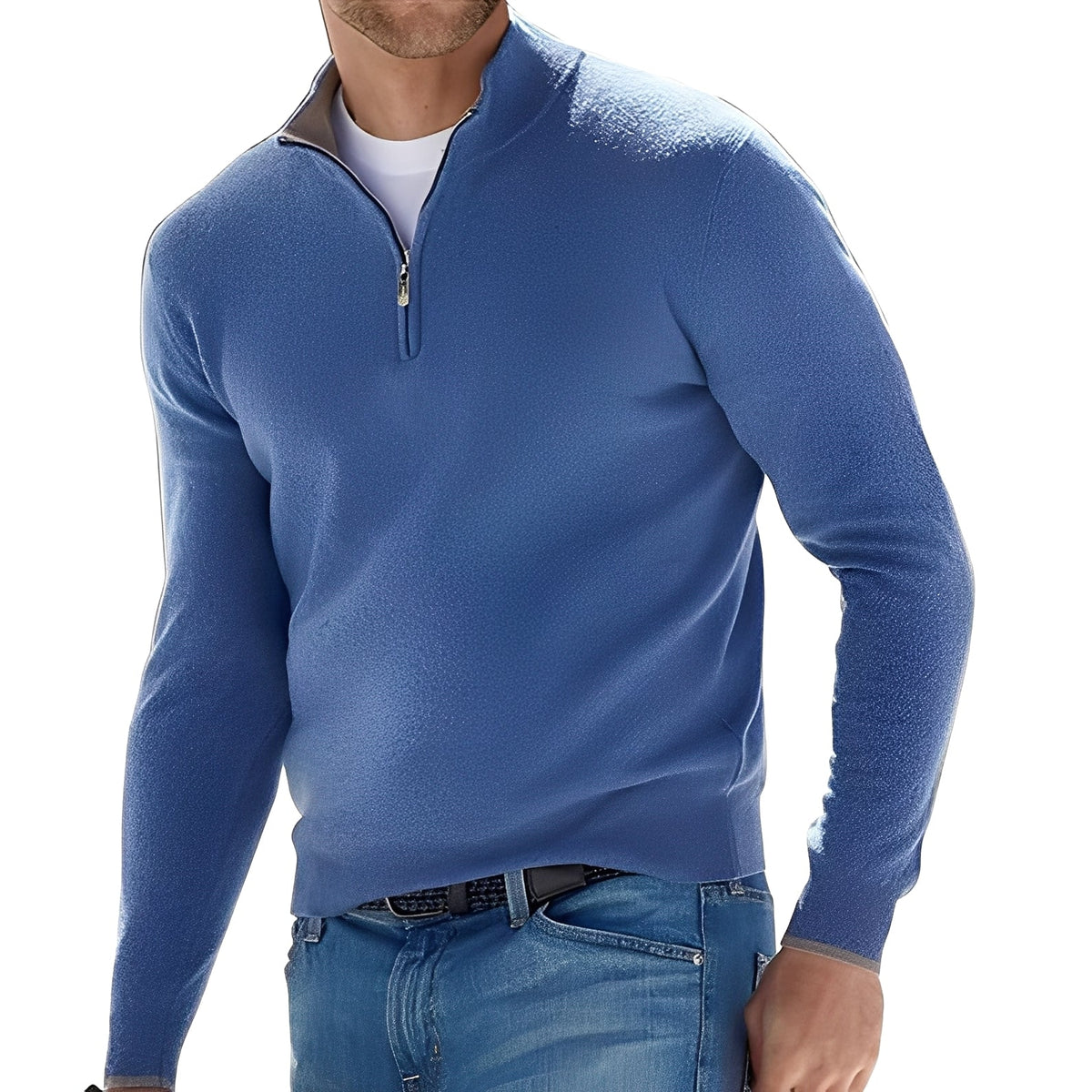 Bequemer warmer Pullover für kühle Tage