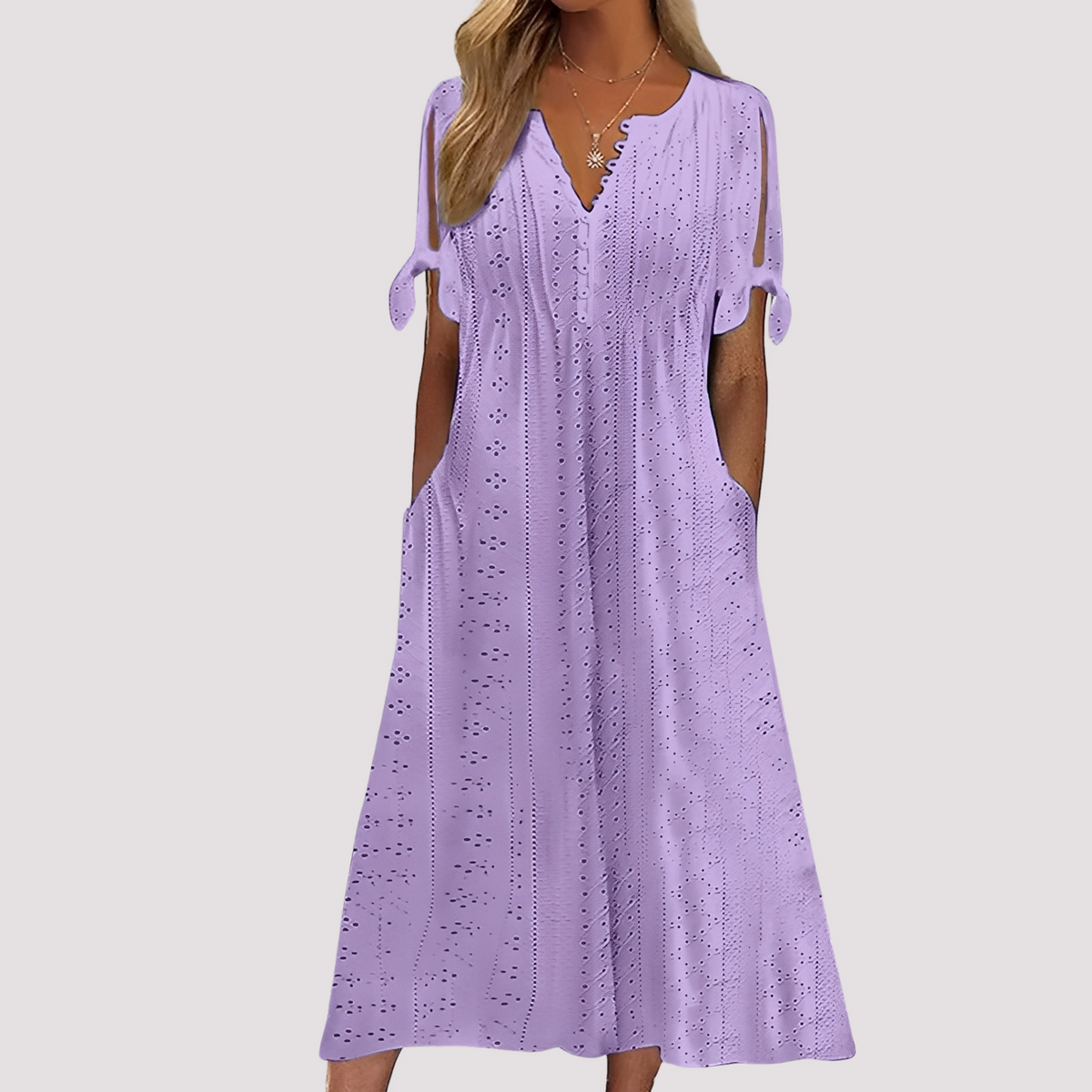 Maisy - Stilvolles, ausgeschnittenes Kleid für Damen