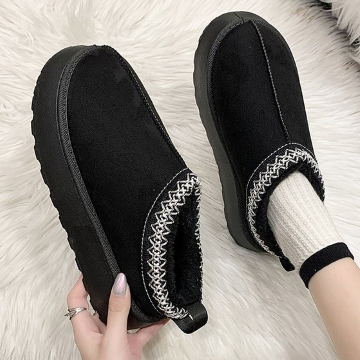 Audrey - Komfortable und warme Winterstiefel