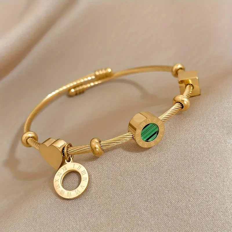 Rhian – Signaturarmband in Gold