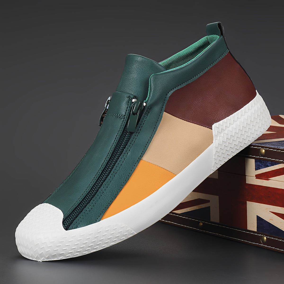 Alex - Stilvolle Sneakers mit Colour-Blocking für Herren