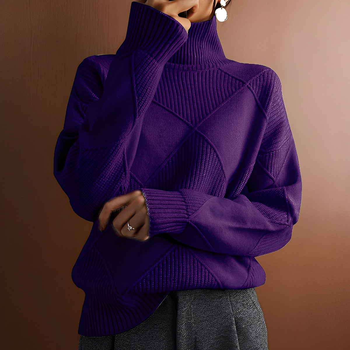 Morgan - Moderner Rollkragenpullover